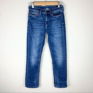 Allsaints "Slim Boys" Boyfriend Fit Medium Indigo Wash Jeans Size 24
